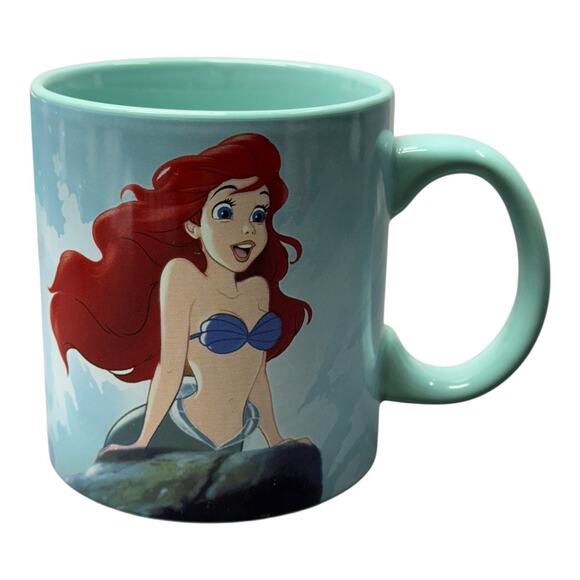 Disney Other - Disney Ariel Little Mermaid Coffee Mug Cup Fairy Tales 20oz Ceramic